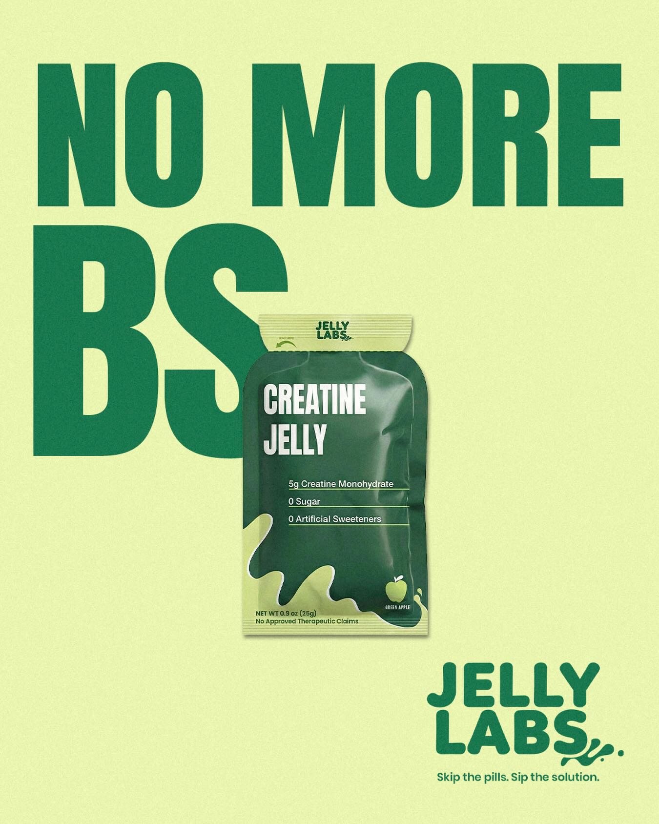 Jelly Labs 5g Creatine Monohydrate Jelly Stick